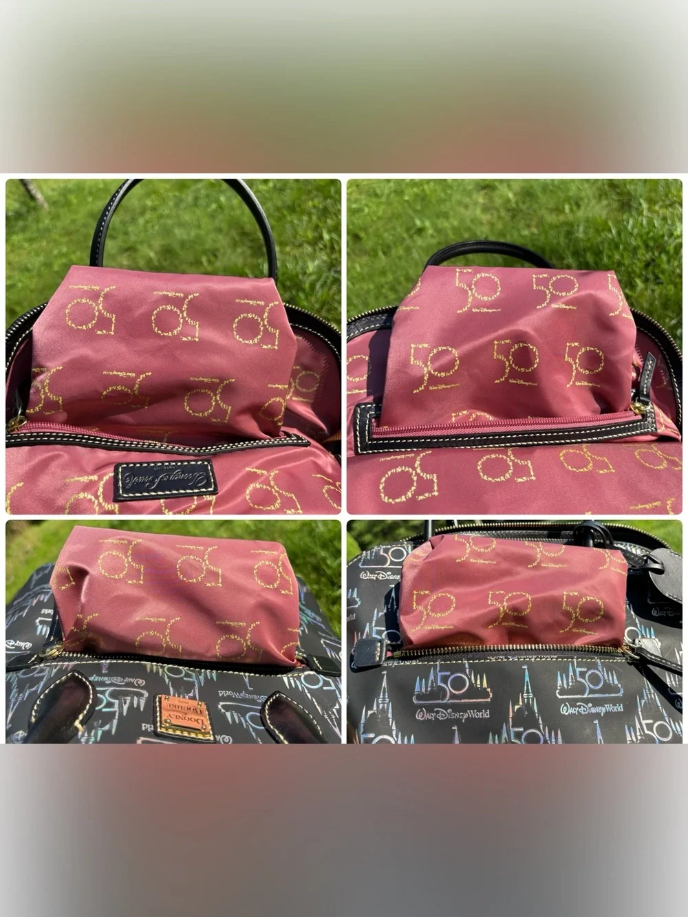 Dooney & Bourke Walt Disney World 50th Anniversary Satchel Limited Edition - Picture 7 of 17
